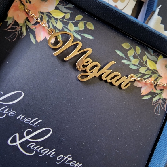 IEFSHINY Custom Name Necklace Personalized - Maghan- - Picture 3 of 5